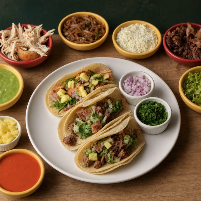 Choose Your 3 Tacos.