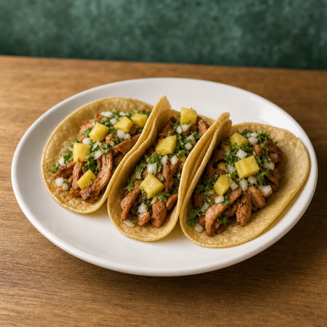 Al Pastor Tacos.