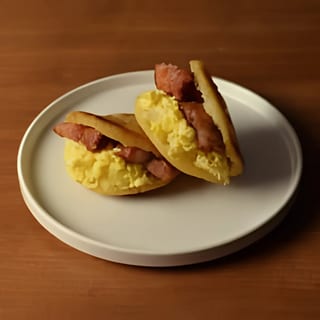 Bacon, Egg N'Cheese Arepas